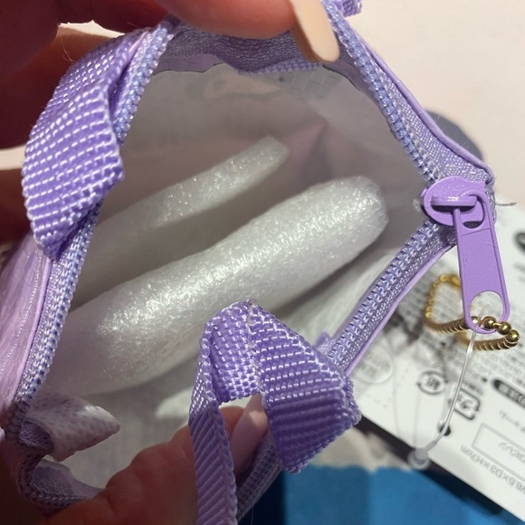 NWT Sanrio Kuromi Mini Tote Coin Purse / Bag Charm - Picture 3 of 4